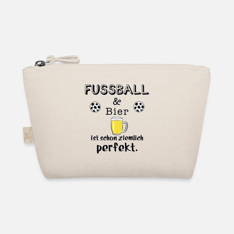 fussball und bier Bio-Täschchen