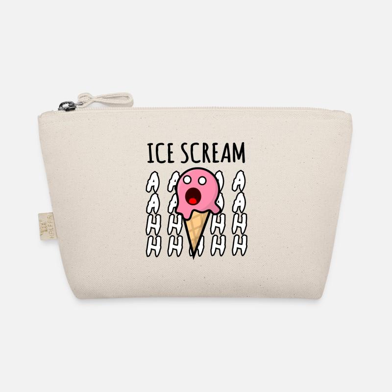 Ice Scream, lustiges Eisspiel Bio-Täschchen