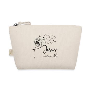 Jesus, incomparable has a chic dandelion graphic d - Organic Pouch - nature - Front