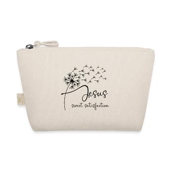 Jesus, sweet satisfaction has a chic dandelion gra - Organic Pouch - nature - Front
