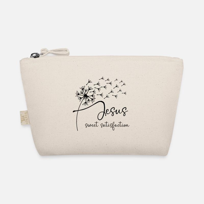 Jesus, sweet satisfaction has a chic dandelion gra Organic Pouch