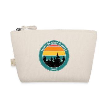 Jesus the giver of peace - Organic Pouch - nature - Front