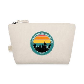 Jesus the way, the truth, the life - Organic Pouch - nature - Front