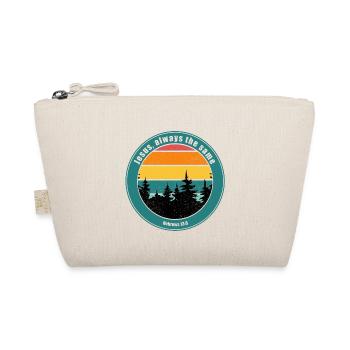 Jesus, always the same - Organic Pouch - nature - Front