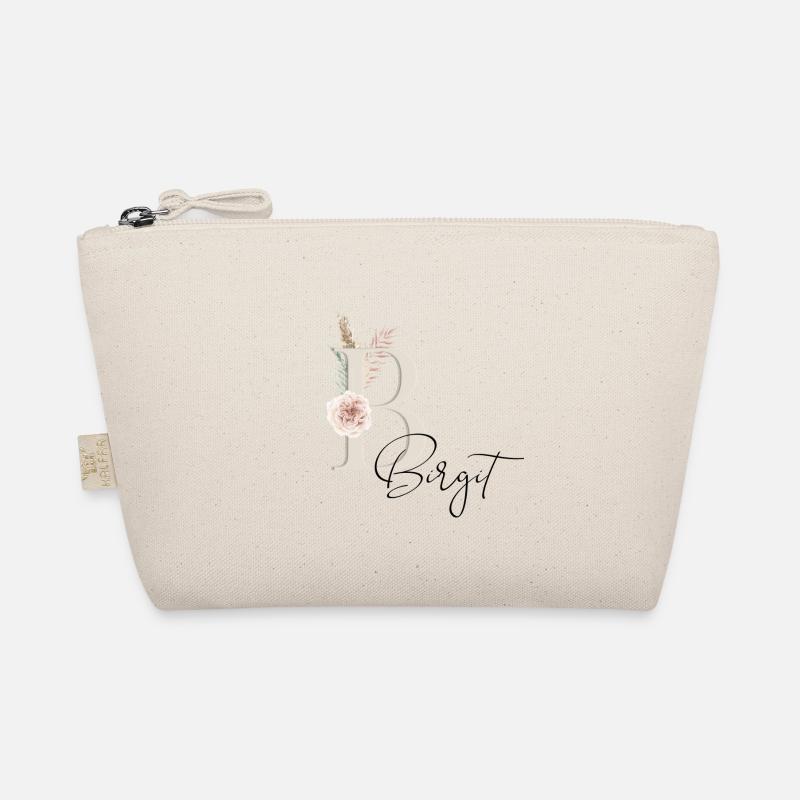 Birgit! Name Boho Bio-Täschchen