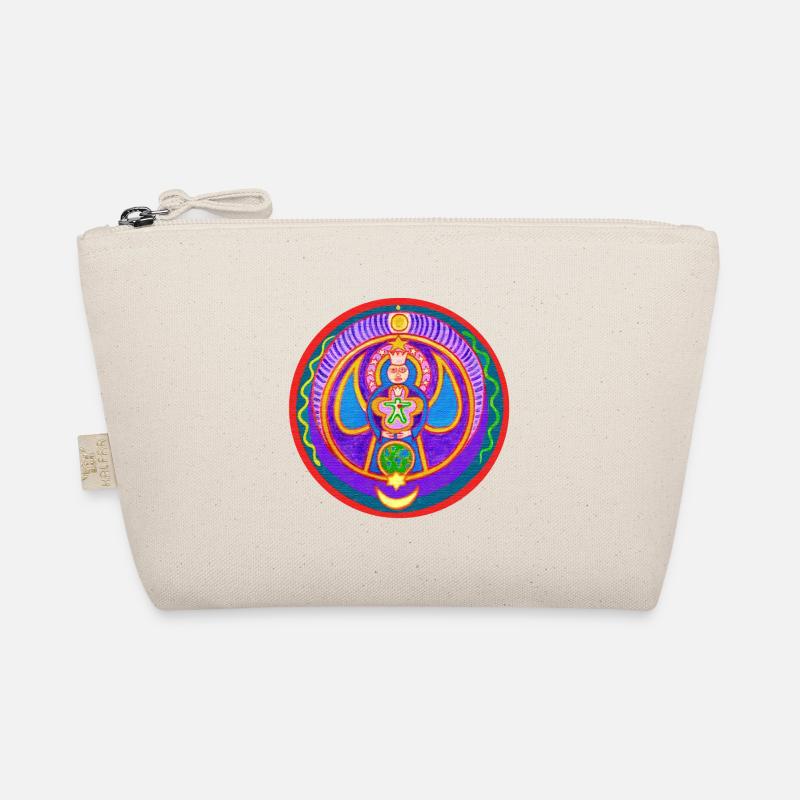 WORLD LOVE MANDALA Bio-Täschchen