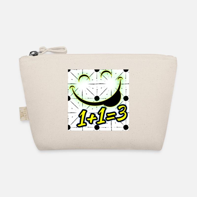 Eins plus eins gleich Drei | 1+1=3 | Abbild Bio-Täschchen