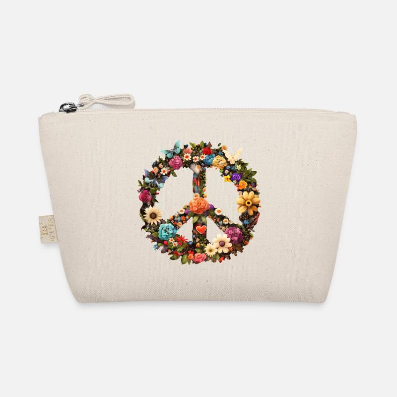 Peace Symbol, Peace Sign, Peace, Freedom Organic Pouch
