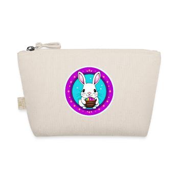 Lapin de Pâques et panier de Pâques - Trousse biologique - nature - Devant