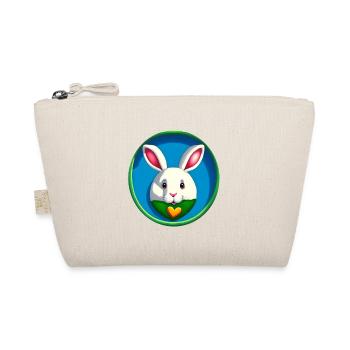 Fantasie Hase Ostern - Bio-Täschchen - Natur - Vorne