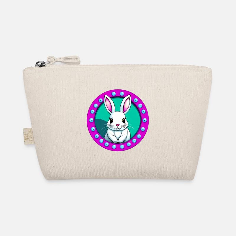 Cute Easter Bunny Organic Pouch