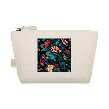 Botanicals Flower Pattern - Organic Pouch - nature - Front