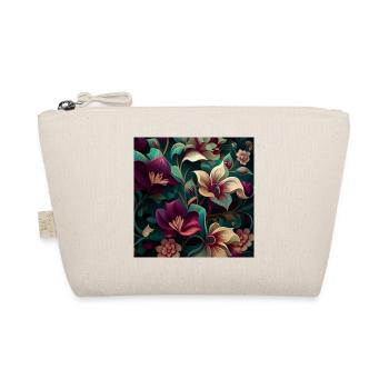 Botanicals Flower Pattern - Organic Pouch - nature - Front