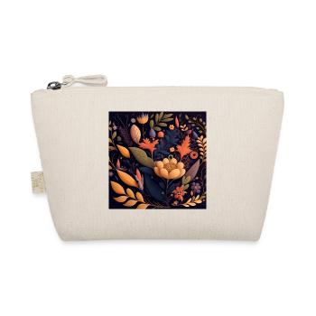 Botanicals Flower Pattern - Organic Pouch - nature - Front