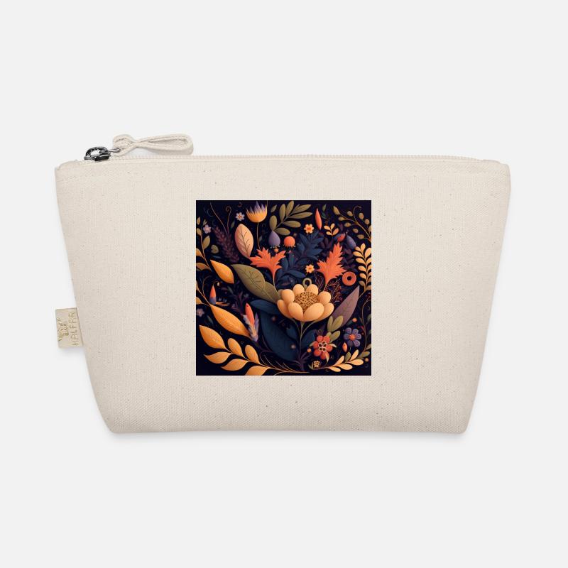 Botanicals Blumenmuster Bio-Täschchen