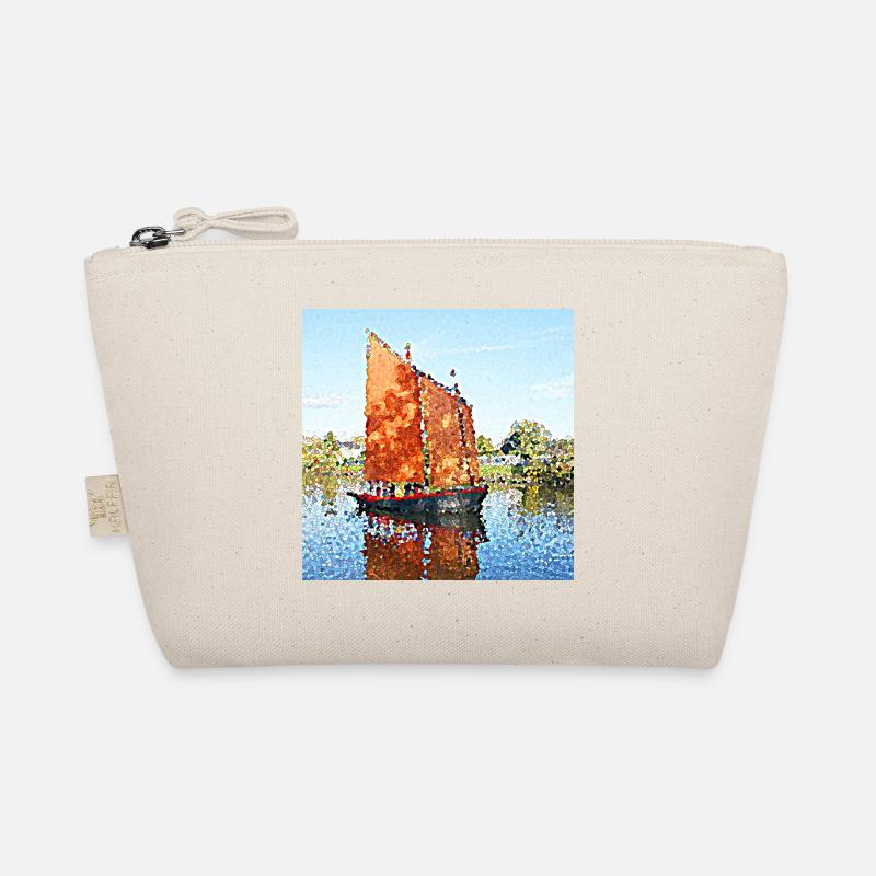 Das Segelboot des Feuers Bio-Täschchen