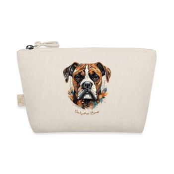 Deutscher Boxer - Bio-Täschchen - Natur - Vorne