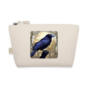 Black Raven - Organic Pouch - nature - Front