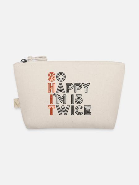 30th Birthday 30th Years Birthday Saying Funny - Organic Pouch - nature - Front
