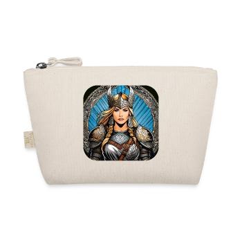 Proud Viking German Woman - Organic Pouch - nature - Front