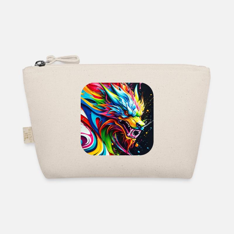Dragon chinois cool dans le style graffiti Trousse biologique