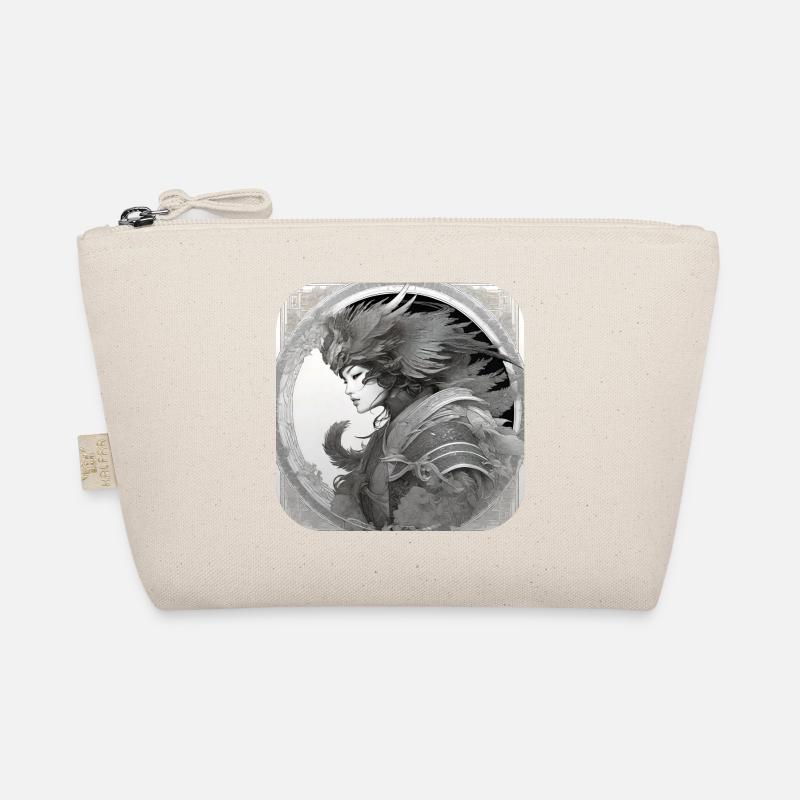 Proud Fantasy Warrior Shieldmaiden Organic Pouch