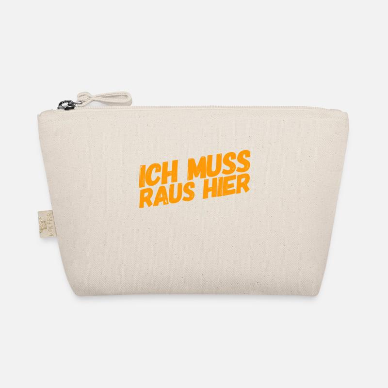 ich kann hier nicht bleiben Bio-Täschchen