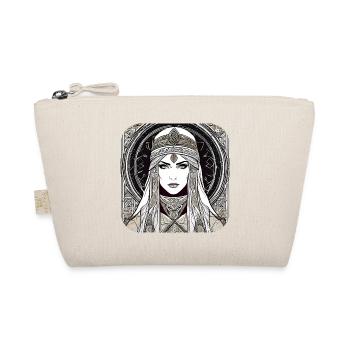 Mystical Fantasy Woman - Organic Pouch - nature - Front