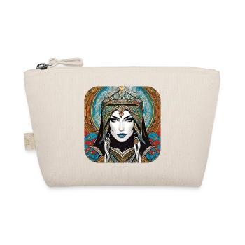 Mystical Fantasy Woman - Organic Pouch - nature - Front