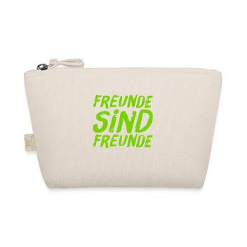 Freunde sind toll - Bio-Täschchen - Natur - Vorne