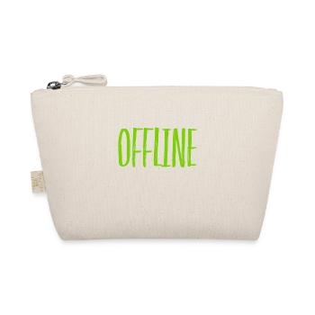 offline ist spitze - Bio-Täschchen - Natur - Vorne