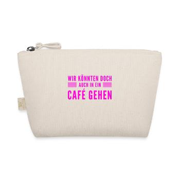 Bock auf einen Kaffee? - Bio-Täschchen - Natur - Vorne
