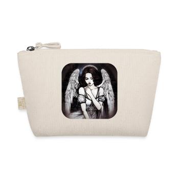 Cool Gothic Angel II - Organic Pouch - nature - Front