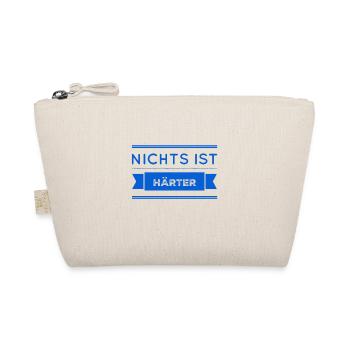 nichts ist härter - Bio-Täschchen - Natur - Vorne