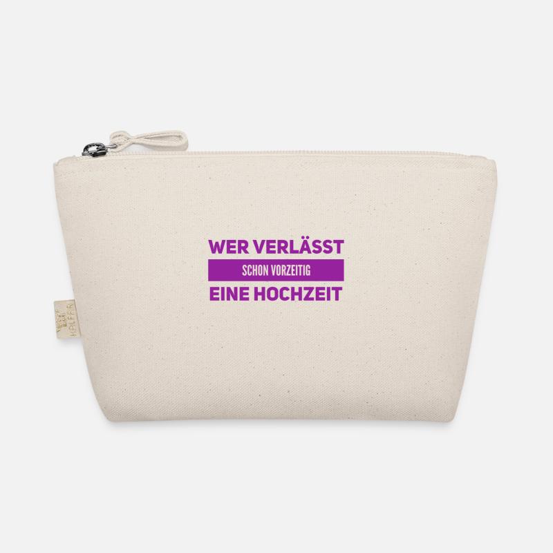 von einer Hochzeit verschwinden Bio-Täschchen