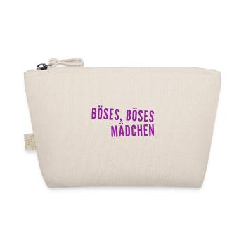 Böses Mädchen - Bio-Täschchen - Natur - Vorne