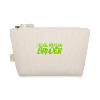 ich bin ein fieser Bruder - Bio-Täschchen - Natur - Vorne