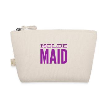 vor dir steht eine holde Maid - Bio-Täschchen - Natur - Vorne