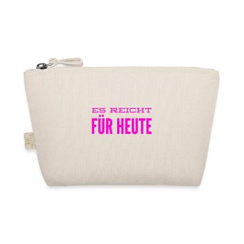 ich mag nicht mehr - Bio-Täschchen - Natur - Vorne