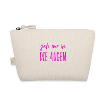 ich steh auf dich - Bio-Täschchen - Natur - Vorne