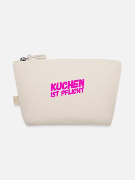 Kuchen muss sein - Bio-Täschchen - Natur