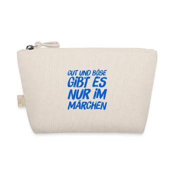 ich glaube nicht an Märchen - Bio-Täschchen - Natur - Vorne