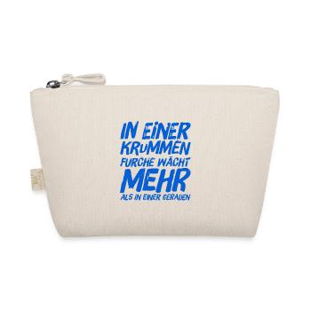 steh zu dir - Bio-Täschchen - Natur - Vorne