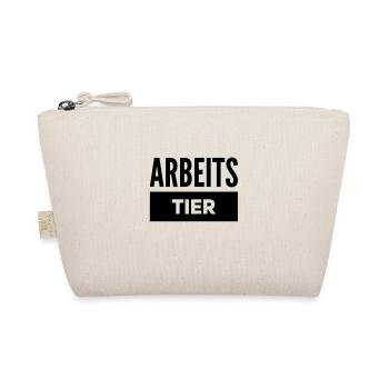 Arbeit ist mein Ding - Bio-Täschchen - Natur - Vorne