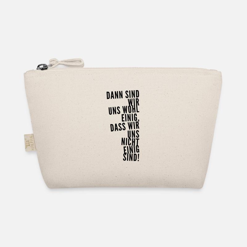 sind wir uns einig? Bio-Täschchen