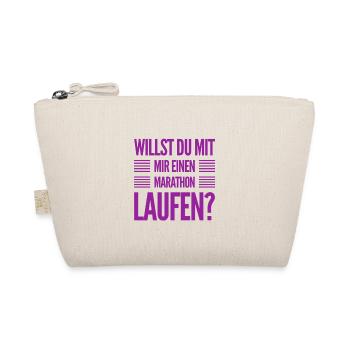 lass uns gemeinsam laufen - Bio-Täschchen - Natur - Vorne