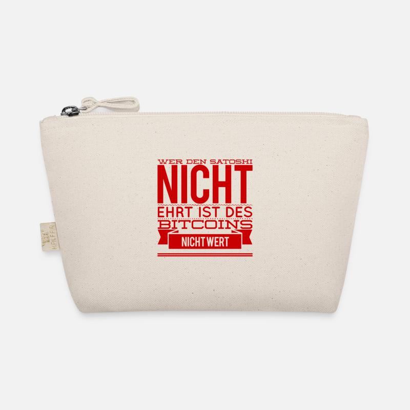 den Satoshi ehren Bio-Täschchen