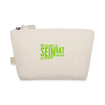 To live is to develop - Organic Pouch - nature - Front