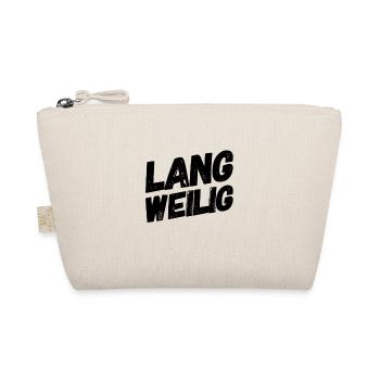 mir ist so langweilig - Bio-Täschchen - Natur - Vorne