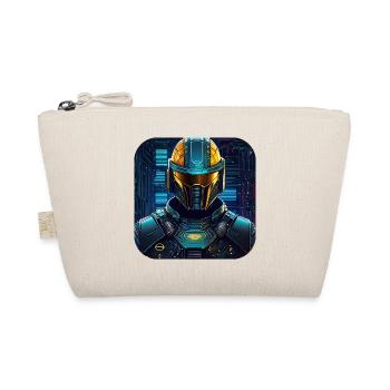 Cool Cyberspace Motif - Organic Pouch - nature - Front